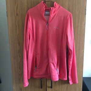 Columbia Pink Full-Zip Polar Fleece Jacket  like new worn once